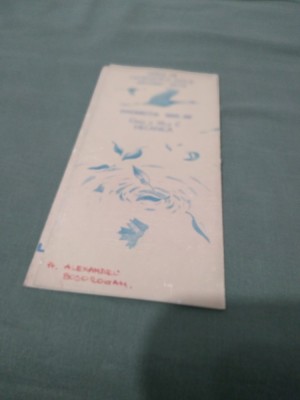 INVITATIE AMINTIRE ABSOLVENTII LICEULUI DE MATEMATICA -FIZICA DECEBAL DEVA CLASA XI C 1985 -1986 foto