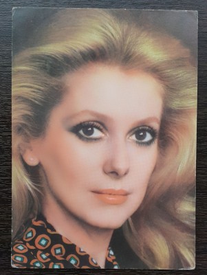 (24) CARTE POSTALA - ACIN - CATHERINE DENEUVE foto