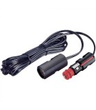 Prelungitor bricheta auto 8A 12-24V tata-mama 4m neagra PRO CAR