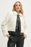 Pepe Jeans geaca FATIMA culoarea bej, de tranzitie, PL402496