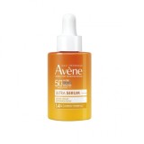 Av&egrave;ne Ultra Serum SPF50+ Ser pentru Față cu Protecție Solară și Complex Vitamin Cg 1.4% 30ml