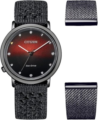 Ceas Dama, Citizen, 10th Anniversary EM1007-47E, Set cu Bratara suplimentara - Marime universala foto
