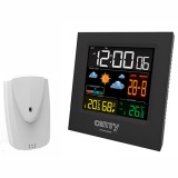 Statie meteo Camry, ceas, sonda externa, afisaj temperatura interior si exterior