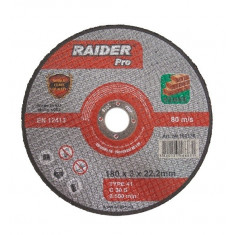 Disc pentru taiere piatra 180 x 3.0 mm Raider PRO