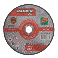 Disc pentru taiere piatra 230 x 3.0 mm Raider PRO