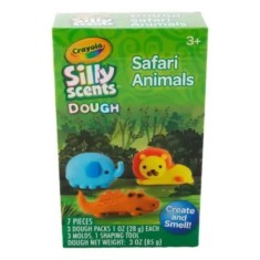 CRAYOLA SILLY SCENTS SET MIC ANIMALELE DIN SAFARI CU ACCESORII