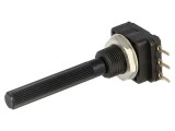Potentiometru Axial 250k&Omega; 200mW THT 6mm Plastic