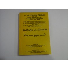 INVITATIE LA GANDIRE (1000 intrebari asteptand raspunsul) vol. II - MILCOVENU Serban