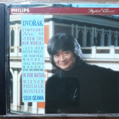 CD Dvorak ‎– Symphony No. 9 "From The New World" [dirijor Seiji Ozawa]