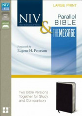 Side-By-Side Bible-PR-NIV/MS-Large Print: Two Bible Versions Together for Study and Comparison, Hardcover/Zondervan foto