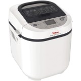 Masina de paine Tefal Pain et Tresors PF250135, 700 W, 3 setari, 20 programe, 28 de retete, pornire programata, alb