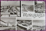 Carte postala, imagini din Mangalia, 1957