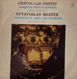 Sviatoslav Richter - Concertos Grieg &amp; Schumann | Vinil 12 inch 33 RPM Melodia Stare Buna