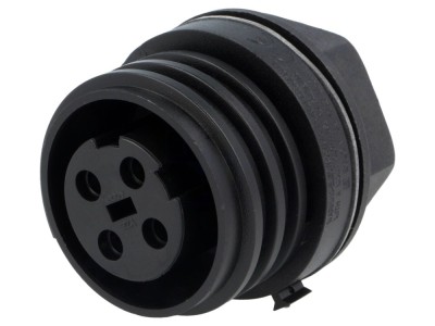 Conector circular mamă 4 pini, IP68 foto