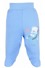 Pantaloni cu botosei pentru baieti Koala Plac Zabaw 3634-AL, Albastru foto