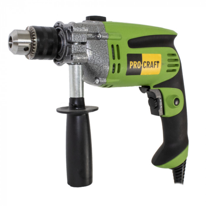 PS1050 Masina de gaurit cu percutie ProCraft, produsul contine taxa timbru verde 2.5 Ron, 2.62 kg Innovative ReliableTools