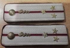 C1 2 - Grade militare veston - comunism RSR - locotenent major medicina militara