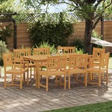 vidaXL Bancă de exterior 8 pcs natural 56 x 55,5 x 90 cm 3416308