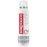 Deodorant Spray Borotalco Pure Grey, 0% saruri de aluminiu, 150 ml