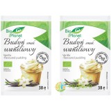 Pachet Budinca de Vanilie fara Zahar Ecologica/Bio 38g + 38g