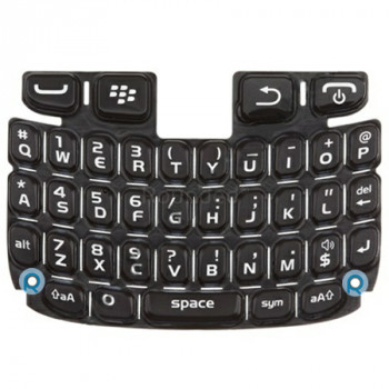 BlackBerry 9220 Curve tastatură QWERTY, tastatură QWERTY piesă de schimb neagră 09712-20-1-1 foto