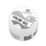 Color gel unghii, Global Fashion, 5g, alb
