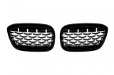 Racire/diamante negre cromate potrivite pentru BMW X3 G01, X4 G02 2019-2021 Performance AutoTuning