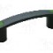 Maner polipropilena, 150mm, neagra, ELESA+GANTER - 260361-C17