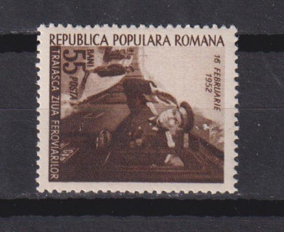 ZIUA FEROVIARILOR LP. 294 MNH foto