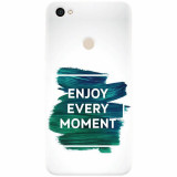 Husa silicon pentru Xiaomi Redmi Note 5A, Enjoy Every Moment Motivational