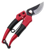 Cumpara ieftin Foarfeca de gradina, 18.5 cm, sistem blocare, rosu/negru
