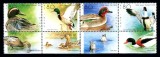 Israel 1989 - Păsări, rate, serie neuzata cu tab