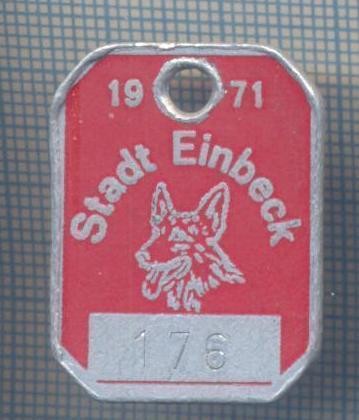 AZ 503 MEDALIE-MEDALION EVIDENTA CANINA-STADT EINBECK -ORASUL EINBECK-GERMANIA