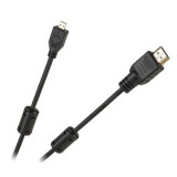 Cablu digital KPO3909-1.8 HDMI A - micro HDMI D, 1.8 m, Negru, Cabletech