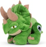 Jucarie de plus Schmidt - Jurassic World - Dinozaurul Triceratops, 25 cm
