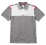 Tricou Polo Barbati Oe Bmw Golfsport Gri / Rosu / Alb Marime S 80142460938