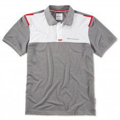 Tricou Polo Barbati Oe Bmw Golfsport Gri / Rosu / Alb Marime S 80142460938