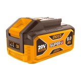 Acumulator INGCO FBLI2108, 20V, Li-Ion, 8Ah, indicator LED nivel baterie, compatibil platforma P20S, pentru scule electrice INGCO