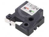 Marcaje termocontractabile 1.5m alb-negru