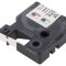 Marcaje termocontractabile 1.5m alb-negru