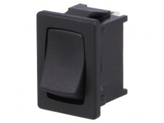 Comutator Basculant SPDT ON-OFF 10A/250VAC Negru IP40 foto