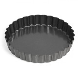 Formă Tartă Metalică, Neaderentă, Diametru 13cm, &Icirc;nălțime 4cm, Oem