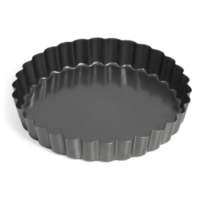 Formă Tartă Metalică, Neaderentă, Diametru 13cm, &Icirc;nălțime 4cm