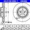 ATE 24.0130-0204.1 Disc frana