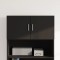vidaXL Dulap de perete, negru, 80x42,5x40 cm, lemn compozit