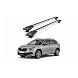 Bare portbagaj transversale auto aluminiu compatibile Skoda Kamiq SUV 2019-> 80-84 cm Cod: KL2