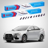 Cumpara ieftin Ștergătoare Mitsubishi Lancer Sedan (CY), EVO X 2008-2017 | Set Față Flat Premium &ndash; TeamCar&reg;