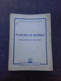 Filatura de bumbac, manual pentru scoli medii tehnice