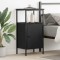 vidaXL Dulap de noapte Stejar negru 41 x 31 x 80 cm Lemn compozit 862917
