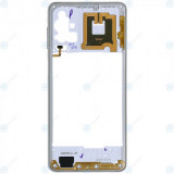 Husa mijlocie Samsung Galaxy M51 (SM-M515F) albă GH97-25354B